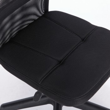 Кресло компактное BRABIX Smart MG-313 (черный) в Ленске - lensk.mebel54.com | фото