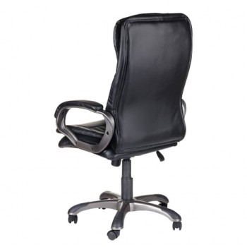 Кресло офисное BRABIX Omega EX-589 (черное) в Ленске - lensk.mebel54.com | фото