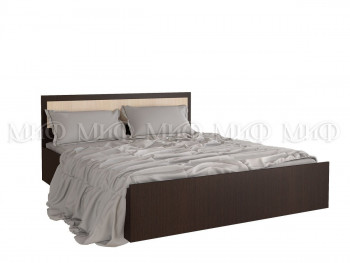 Кровать 1,4 Фиеста (Венге/Дуб беленый) в Ленске - lensk.mebel54.com | фото