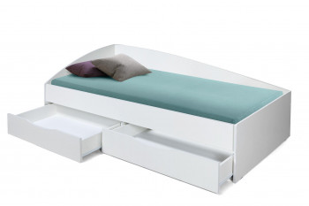 Кровать одинарная "Фея-3" (асимм.) (1900х800) в Ленске - lensk.mebel54.com | фото