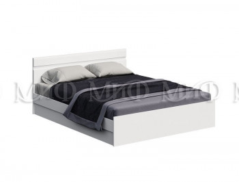Кровать с подъемным механизмом Нэнси New 1,4м (Белый/белый глянец) в Ленске - lensk.mebel54.com | фото
