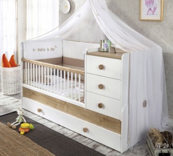 NATURA BABY Детская кровать-трансформер 20.31.1015.00 в Ленске - lensk.mebel54.com | фото