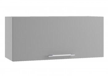 Ройс ПГ 800 Шкаф верхний горизонтальный (Графит софт/корпус Серый) в Ленске - lensk.mebel54.com | фото
