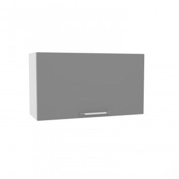 Ройс ВПГ 800 Шкаф верхний горизонтальный высокий (Графит софт/корпус Серый) в Ленске - lensk.mebel54.com | фото