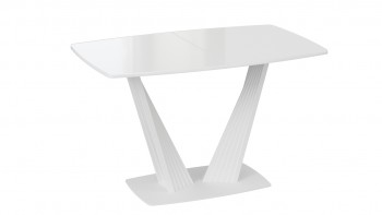 Стол раздвижной «Фабио» Тип 1 Белый в Ленске - lensk.mebel54.com | фото